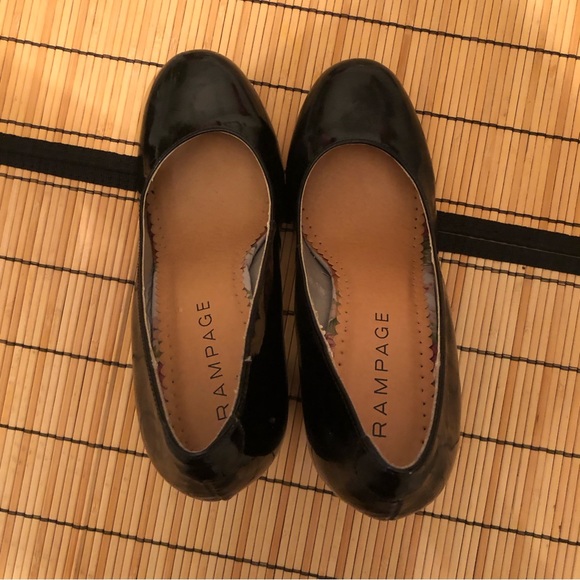 black chunky heel pumps/shoes - Picture 4 of 6